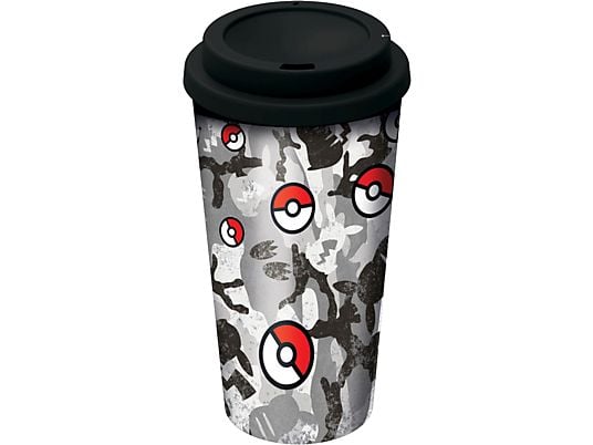 JOOJEE Pokémon Pokéball - Mug to Go / mug à café (Multicolore)
