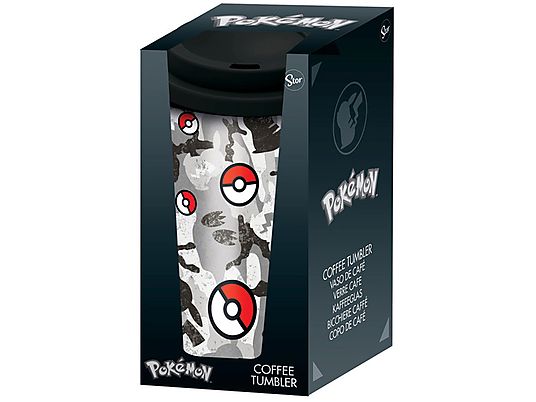 JOOJEE Pokémon Pokéball - Mug to Go / mug à café (Multicolore)