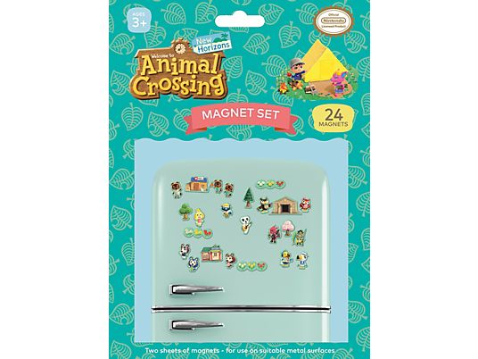 PYRAMID Animal Crossing - Set di magneti (Multicolore)