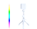 ROLLEI Trépied à selfie avec lampe LED RGB (28558)