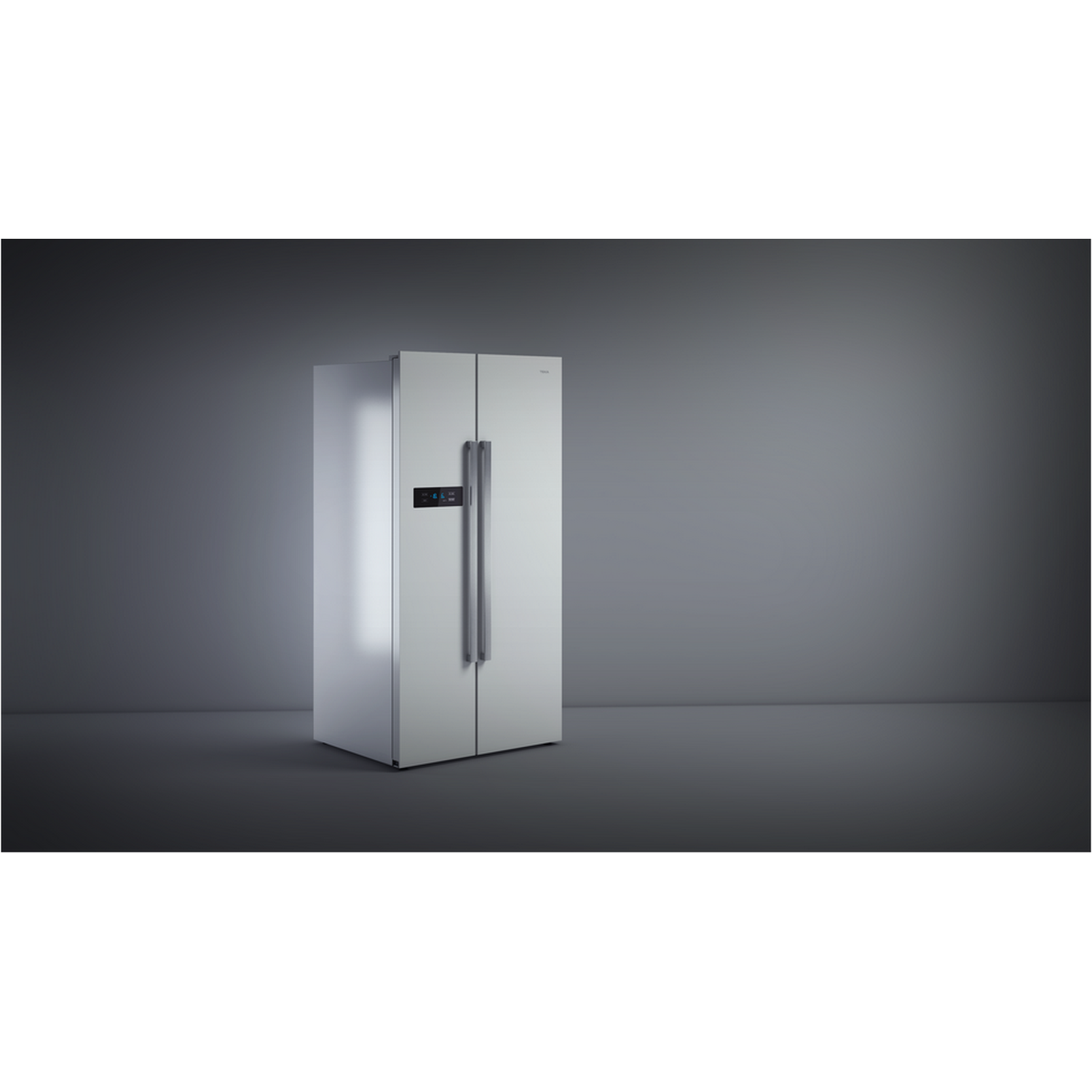 Frigorífico americano - Teka RLF 74910,  510 L, No Frost, 43 dB, Bandejas de cristal, Blanco