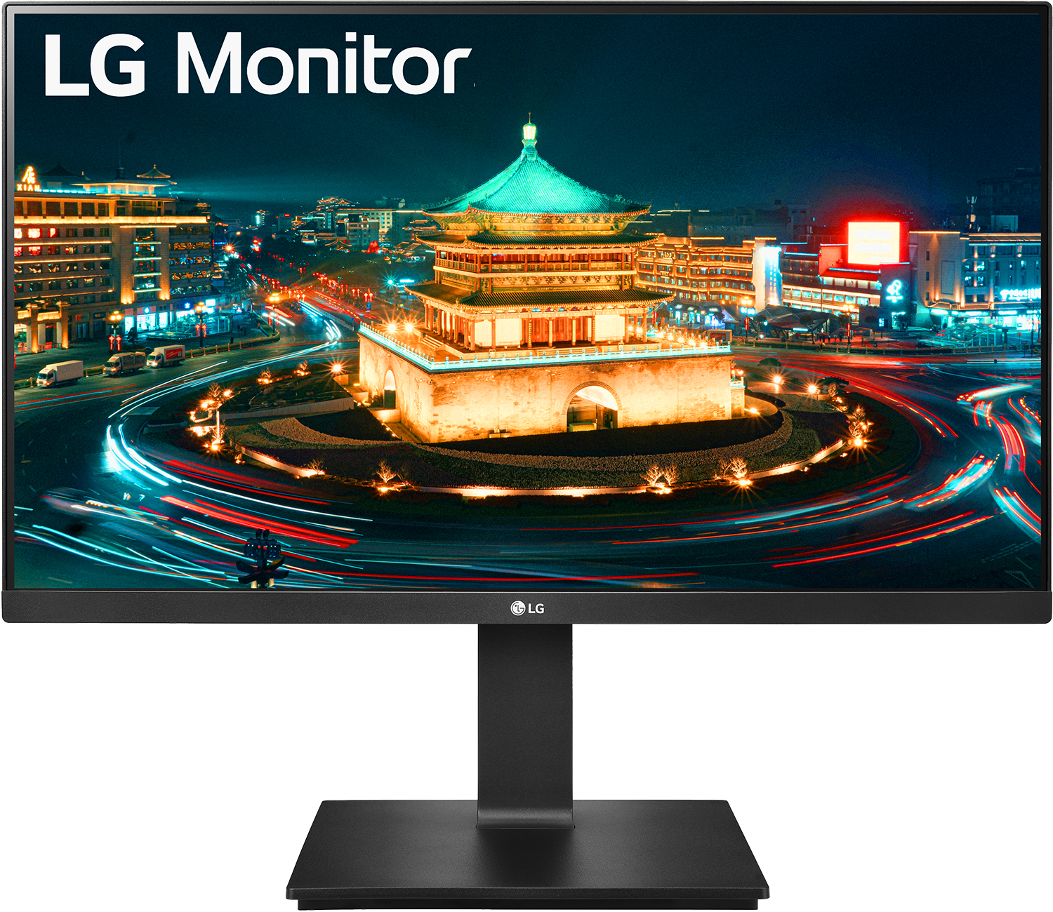 LG 24QP550-B - 23.8 inch - 1920 x 1080 (Full HD) - IPS-paneel - in hoogte verstelbaar