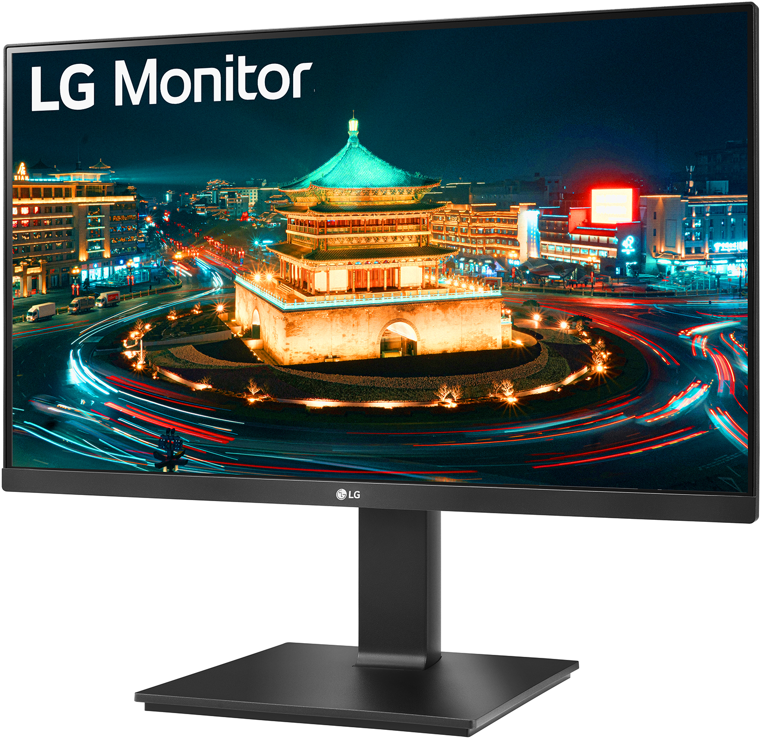 LG 24QP550-B - 23.8 inch - 1920 x 1080 (Full HD) - IPS-paneel - in hoogte verstelbaar
