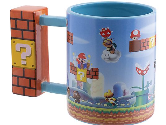 PALADONE Super Mario Level Shaped Mug - Becher (Mehrfarbig)