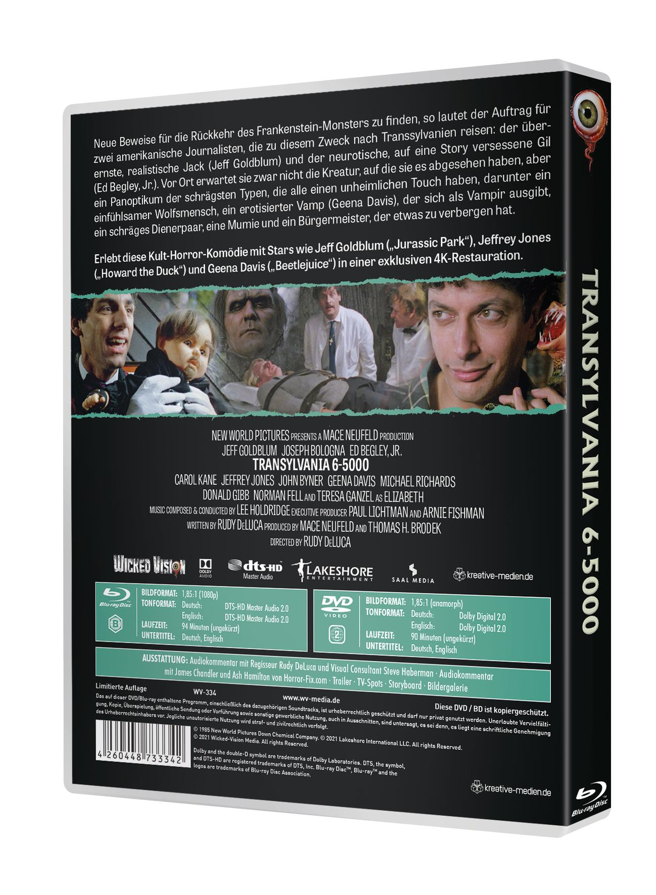 Transylvania 6-5000 Blu-ray + DVD