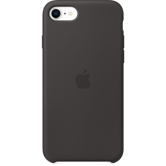 Funda - Apple Silicone Case, Para el iPhone 7 y el iPhone 8, Tacto suave, Negro