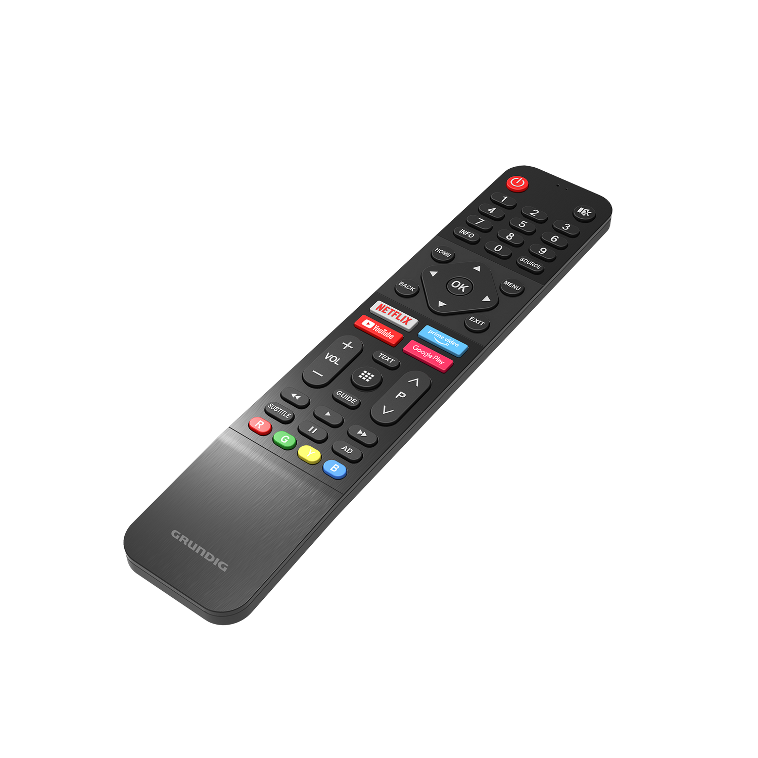 TV LED 32" - Grundig 32 GFH 6900B, HD+, Quad Core, Smart TV, Dolby Digital, Wi-Fi, Negro