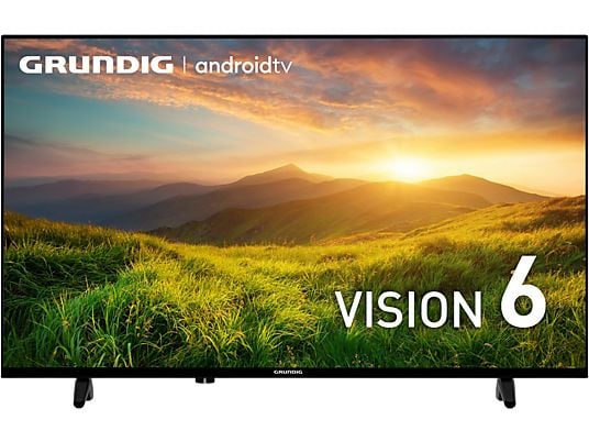 TV LED 32" - Grundig 32 GFH 6900B, HD+, Quad Core, Smart TV, Dolby Digital, Wi-Fi, Negro