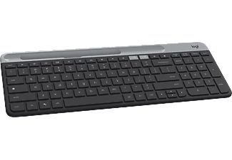 LOGITECH K580 Ultra İnce Çoklu Cihaz Özellikli Bluetooth Türkçe Q Klavye - Siyah_0