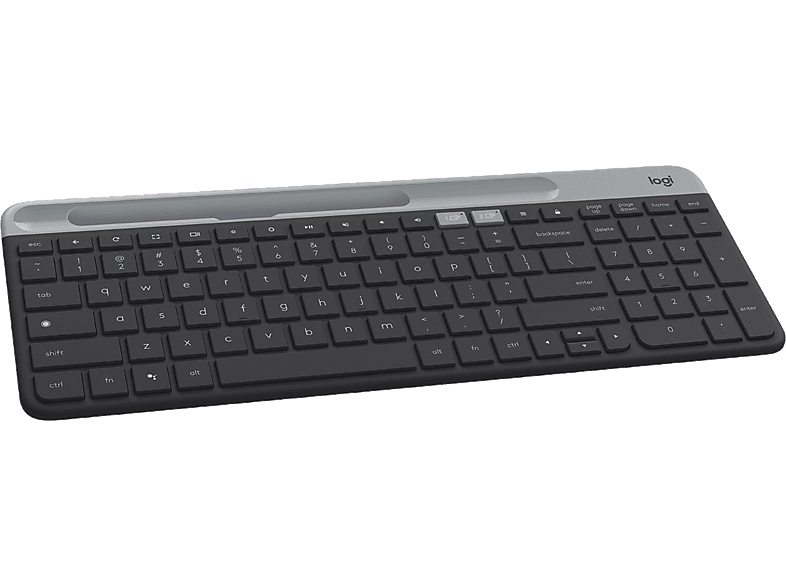 LOGITECH K580 Ultra İnce Çoklu Cihaz Özellikli Bluetooth Türkçe Q Klavye - Siyah