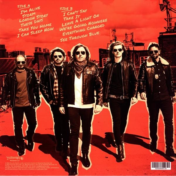 Scarlet Rebels - See Through Blue (Black Vinyl)  - (Vinyl)