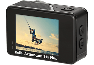 ROLLEI 11S Plus Action Cam, 4K60, 20 Megapixel, Sony-Sensor, Wi-Fi, Schwarz