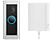 RING Video Doorbell Pro 2 med plug in adapter - silver/svart