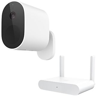 XIAOMI Caméra de surveillance extérieur Smart sans fil Wi-Fi Blanc (28990)