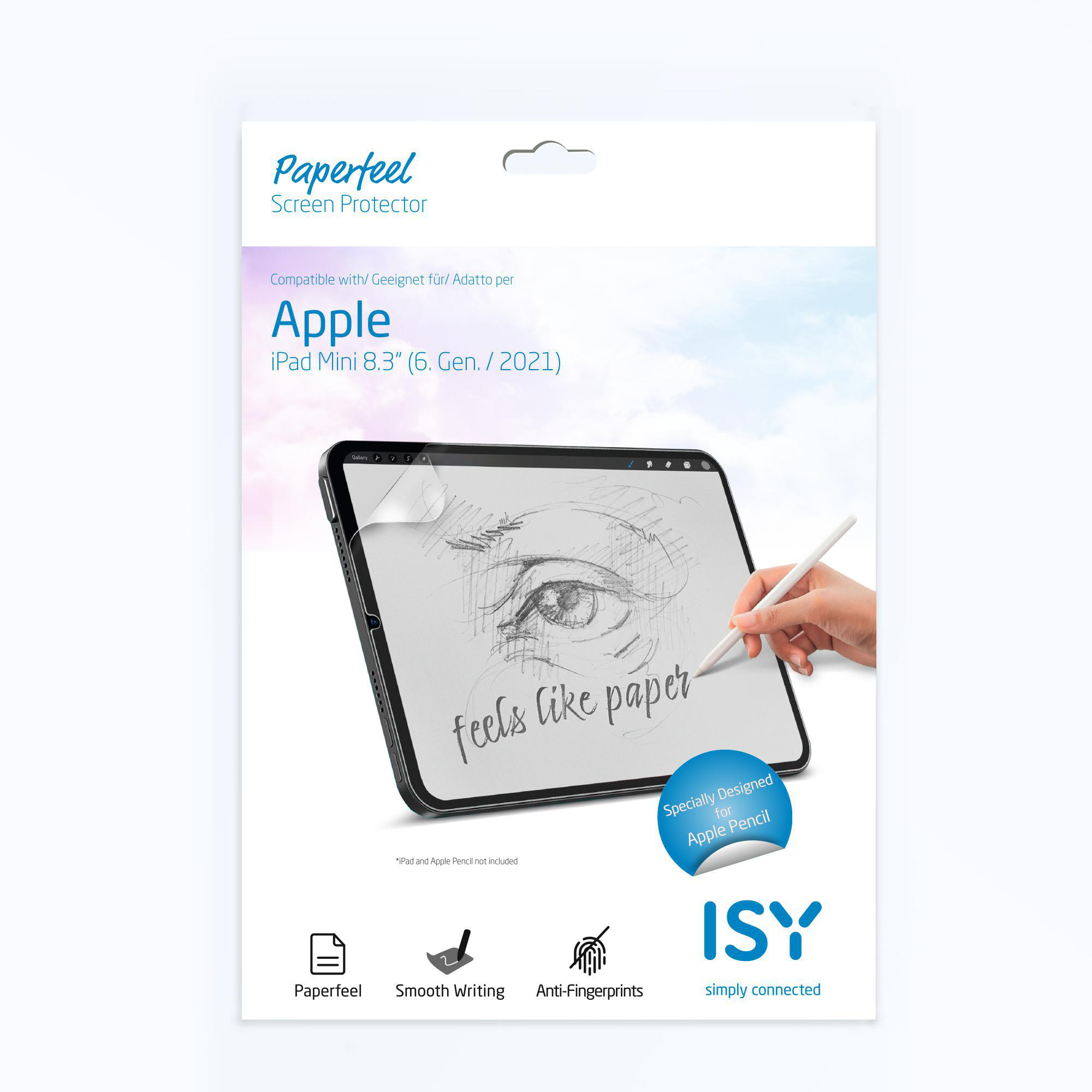2021)) IPG-6203 mini Generation ISY iPad (6 (für Displayschutz Apple