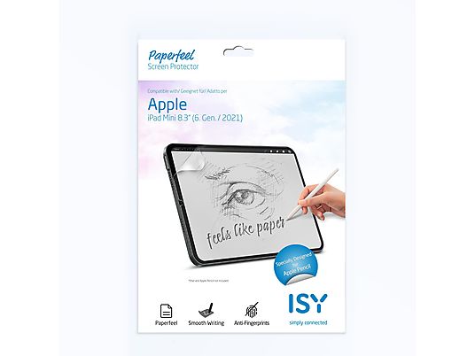 ISY IPG-6203 Displayschutz (für Apple iPad mini (6 Generation 2021))