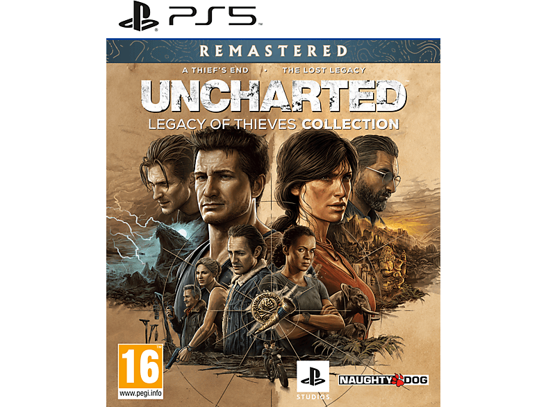 Playstation Games Uncharted: Legacy Of Thieves Collection Fr/uk PS5