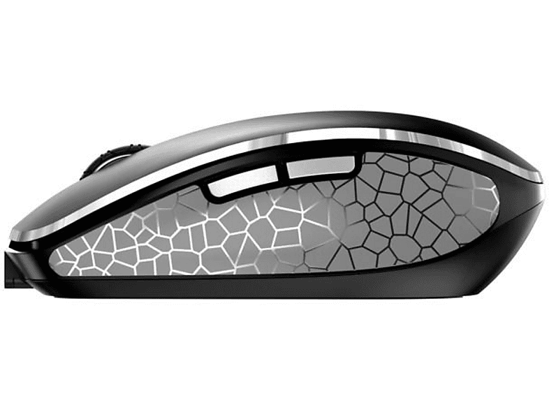 CHERRY Maus MW 8C Advanced, Bluetooth/USB, 3200dpi, Li-Ion Akku, Schwarz — Foto 3 von 3