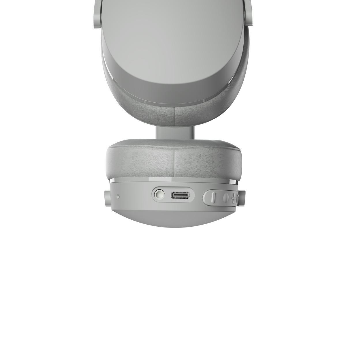 SKULLCANDY Hesh EVO, Over-ear Kopfhörer Bluetooth Light Grey/Blue