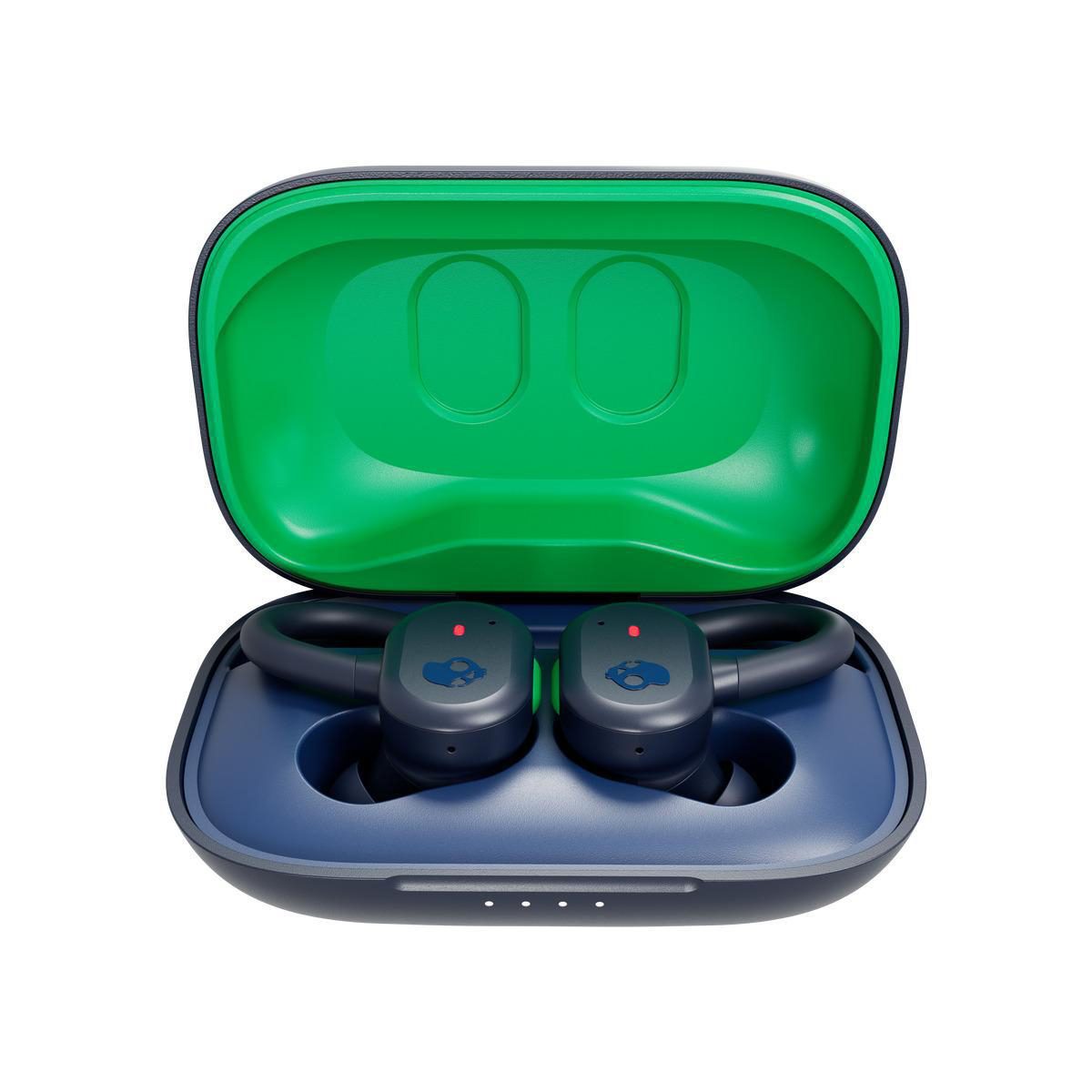 SKULLCANDY Push Active True Wireless, In-ear Kopfhörer Bluetooth Dark Blue/Green