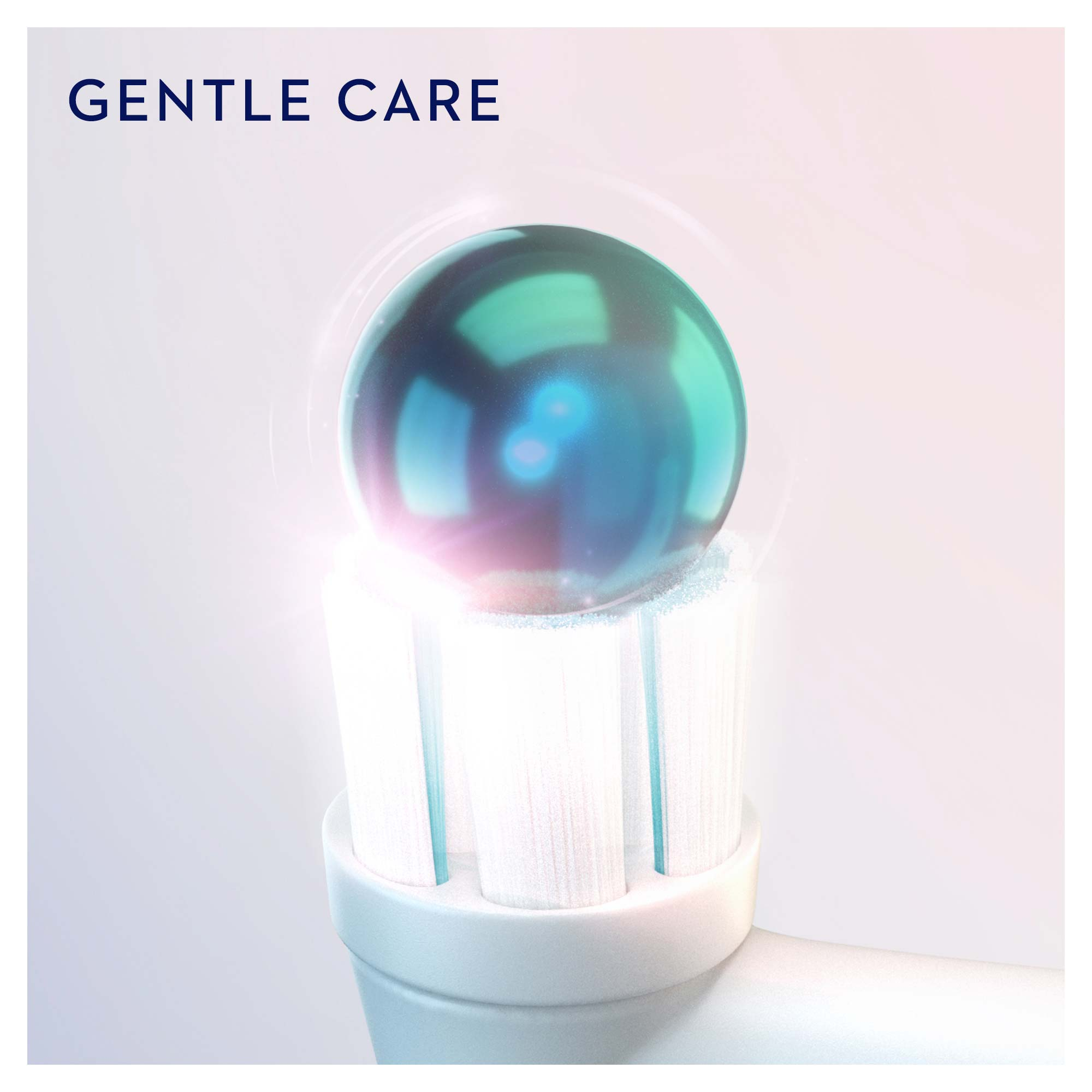 ORAL B iO Gentle Care Diş Fırçası Yedek Başlık 2'Li Beyaz