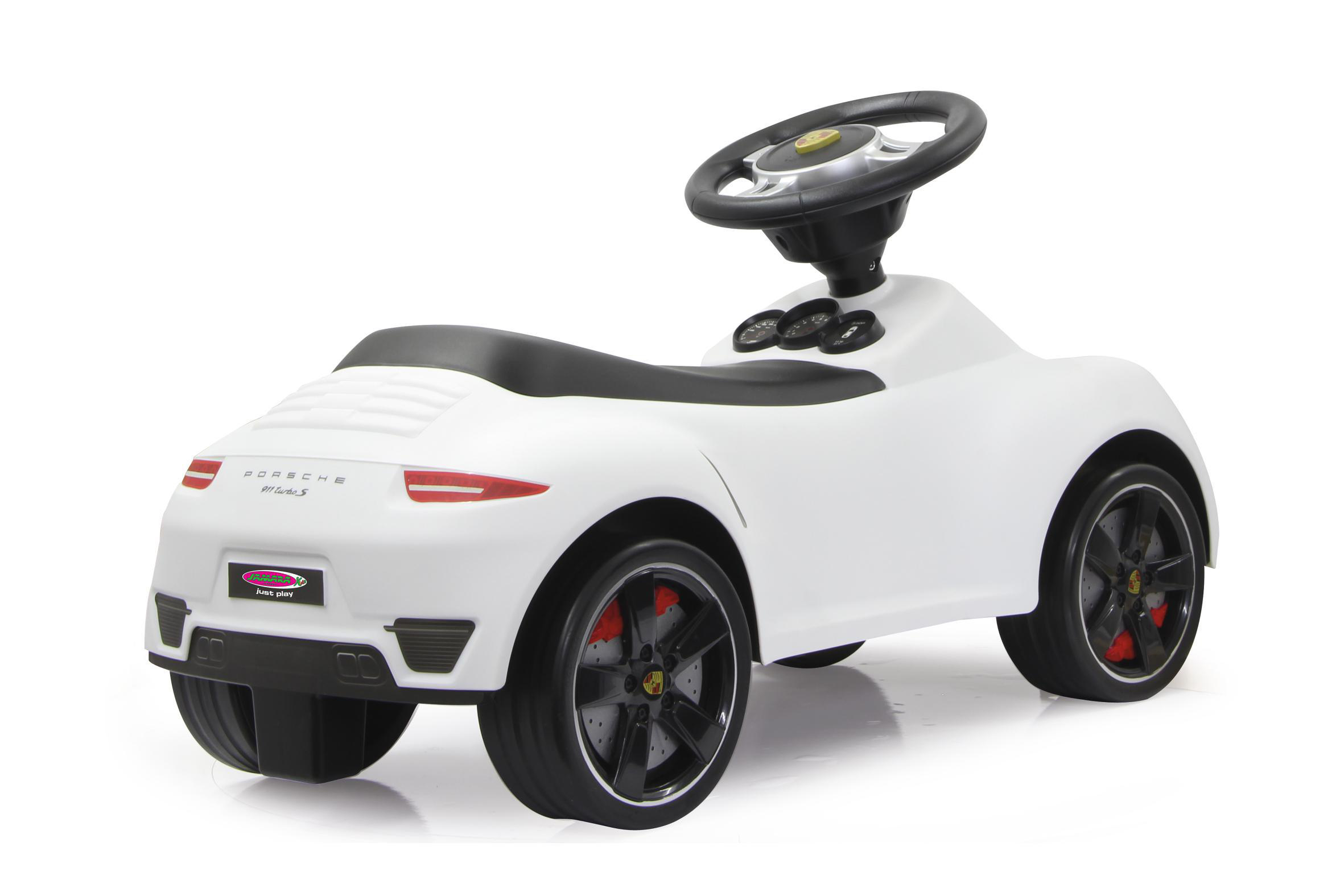 JAMARA KIDS Rutscher Porsche 911 weiss Kinderfahrzeuge, Weiß