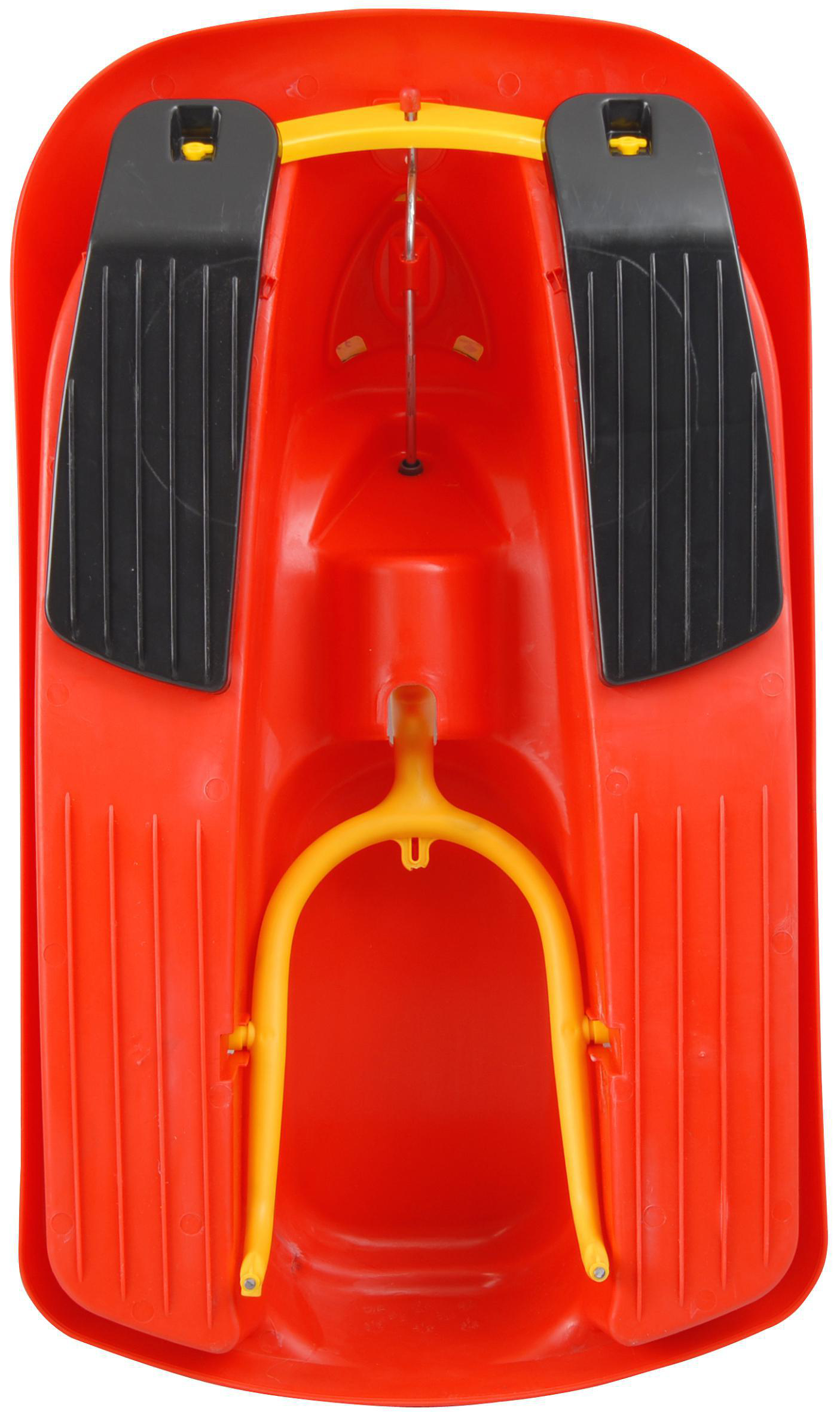 JAMARA KIDS Snow Play Bob Kinderbob, mit Ralley cm 100 rot Lenkrad Rot