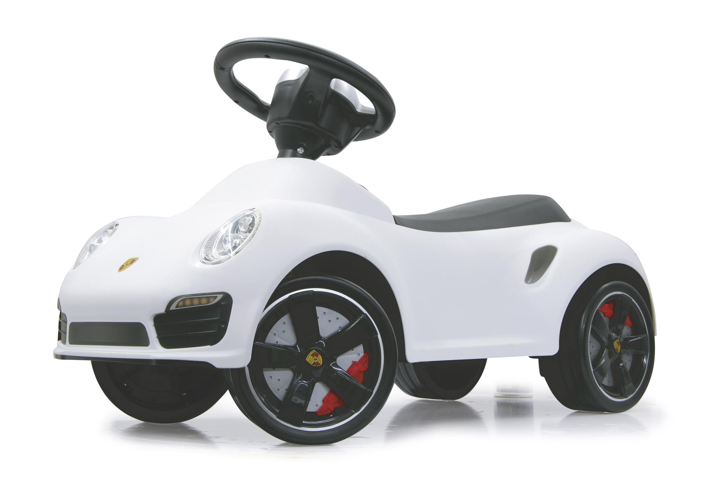 JAMARA KIDS Rutscher Porsche 911 weiss Kinderfahrzeuge, Weiß