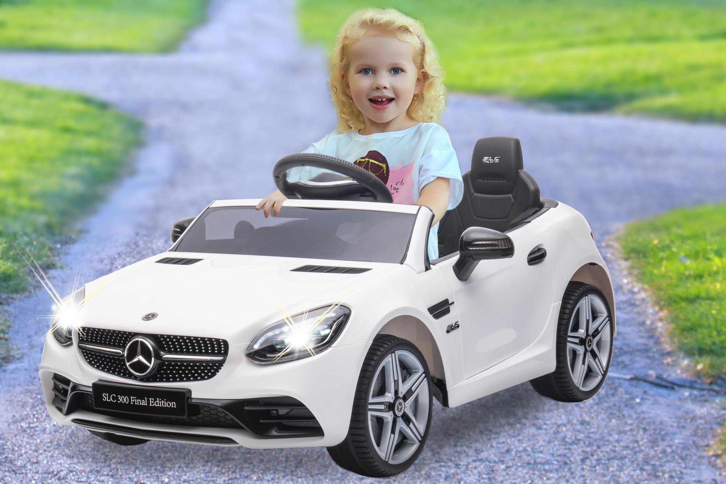 weiß SLC Weiß JAMARA Ride-on Kinderfahrzeuge, KIDS Mercedes-Benz 12V