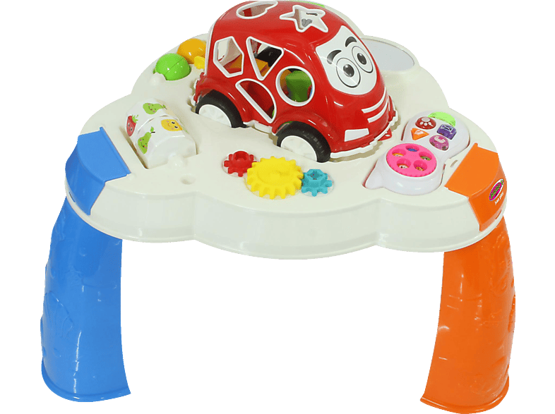 JAMARA KIDS Spieltisch und Handy Spieltisch, mit Formauto Weiß
