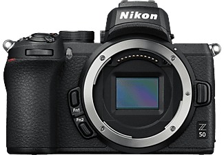 NIKON Z 50 Systemkamera Gehäuse, 20.9 MP, APS-C, 4K/30p, 11B/s, OLED Sucher, 3.2 Zoll Touch LCD