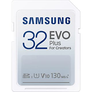SAMSUNG Carte mémoire SDXC EVO Plus 2021 32 GB (MB-SC32K/EU)