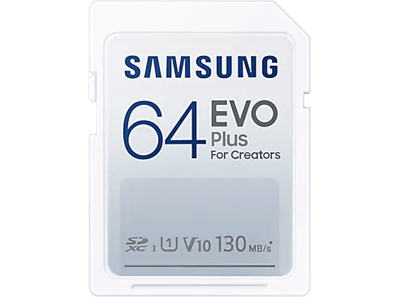 Samsung Carte Mémoire Sdxc Evo Plus 2021 64 Gb (mb-sc64k/eu)