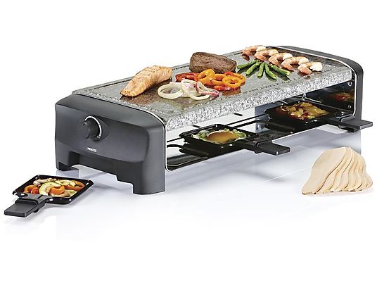 PRINCESS 162830 8 Stone Grill Party - Raclette (Silber)