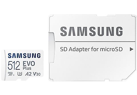 SAMSUNG EVO Plus 512GB microSDXC (MB-MC512KA) met Adapter