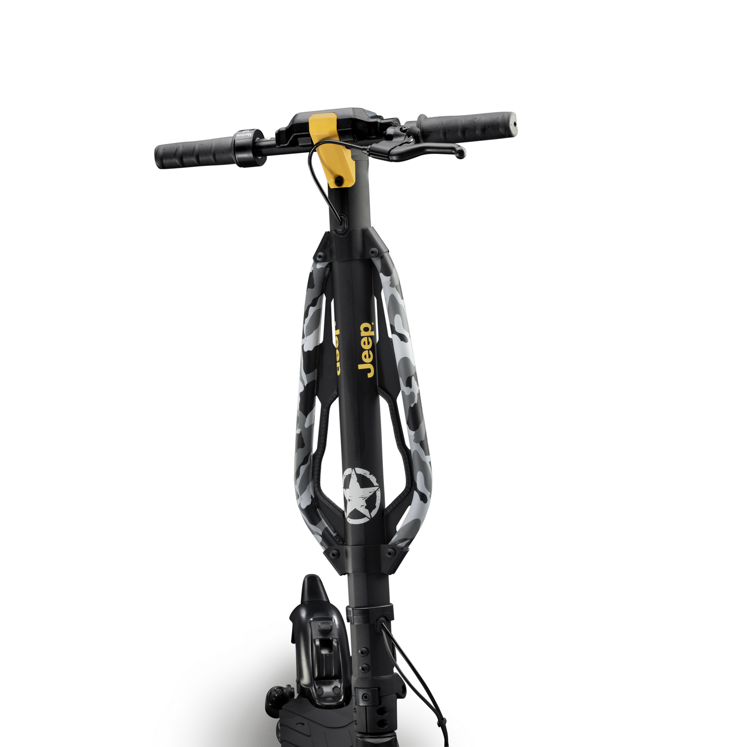Patinete eléctrico - Jeep 2xe Urban Camou, 500 W, 3 velocidades, Intermitentes, Autonomía de 45 km, Hasta 100 kg, Camuflaje