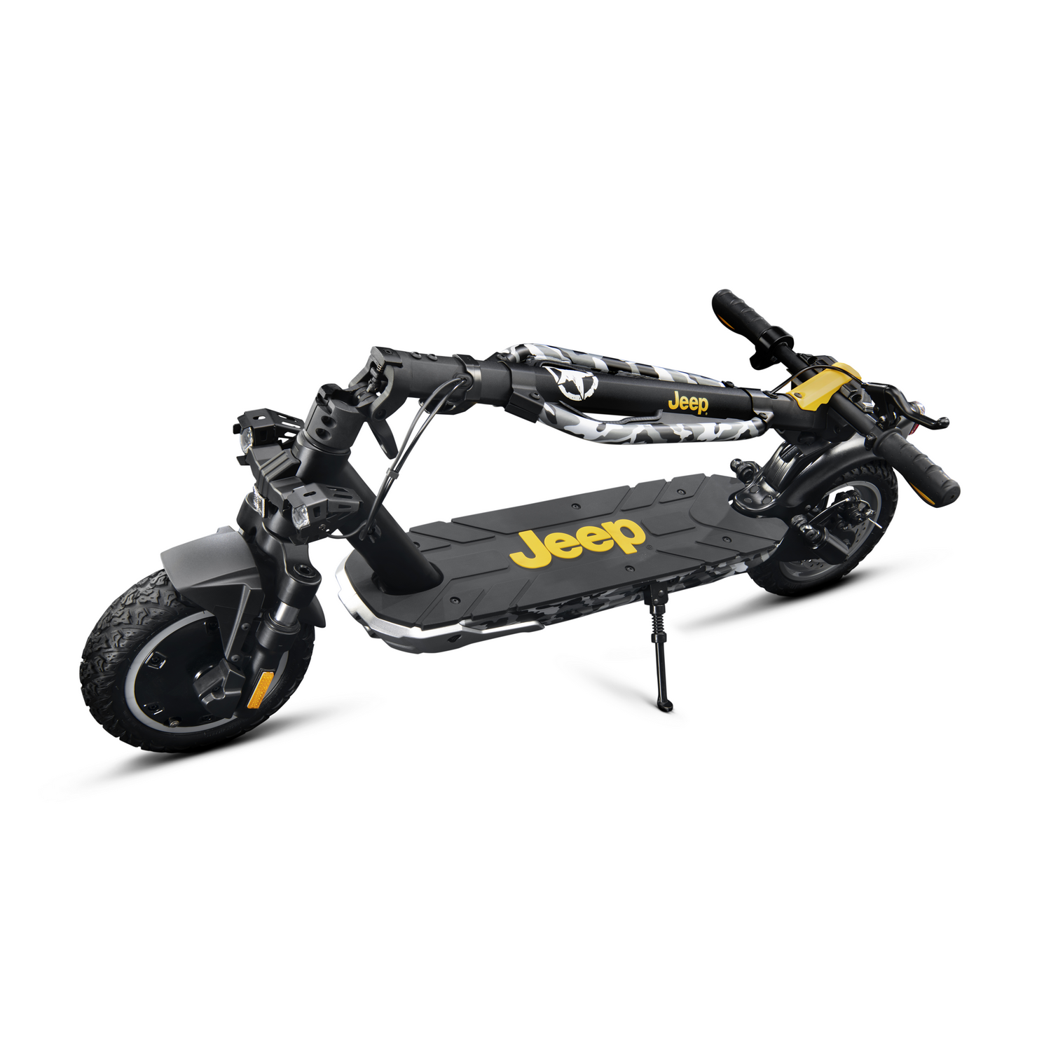 Patinete eléctrico - Jeep 2xe Urban Camou, 500 W, 3 velocidades, Intermitentes, Autonomía de 45 km, Hasta 100 kg, Camuflaje