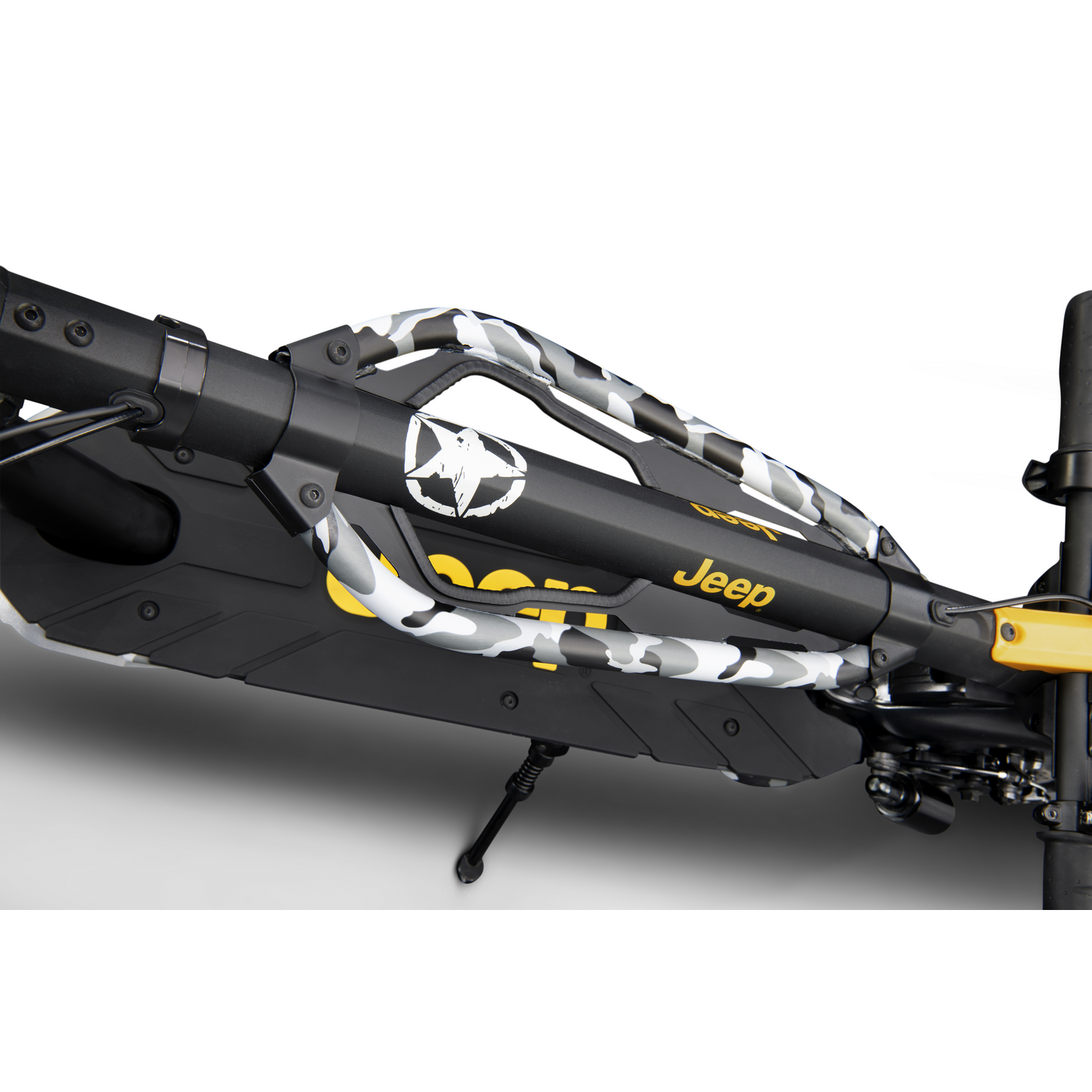 Patinete eléctrico - Jeep 2xe Urban Camou, 500 W, 3 velocidades, Intermitentes, Autonomía de 45 km, Hasta 100 kg, Camuflaje