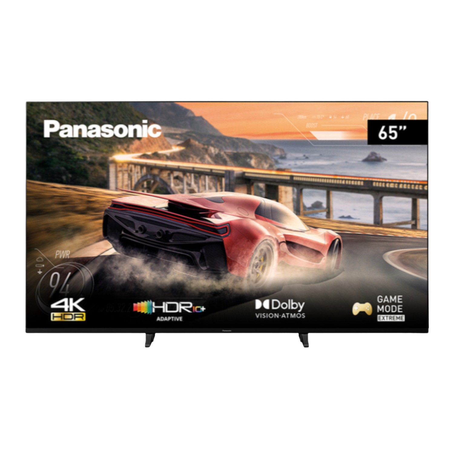 TV LED 65" - Panasonic TX-65JX940E, UHD 4K, HCX Pro con IA, HDR10+, Smart TV, Dolby Vision IQ/Atmos, Negro