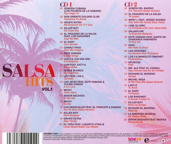 Hits (CD) - VARIOUS - Salsa Vol.1