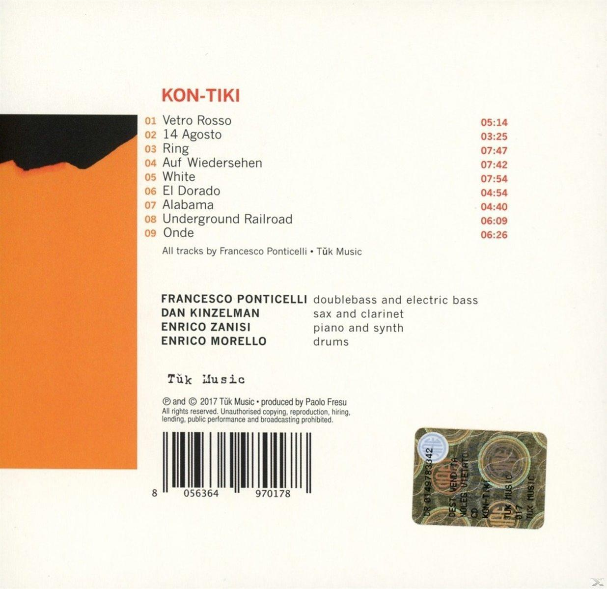 Francesco Ponticelli - Kon-Tiki  - (CD)
