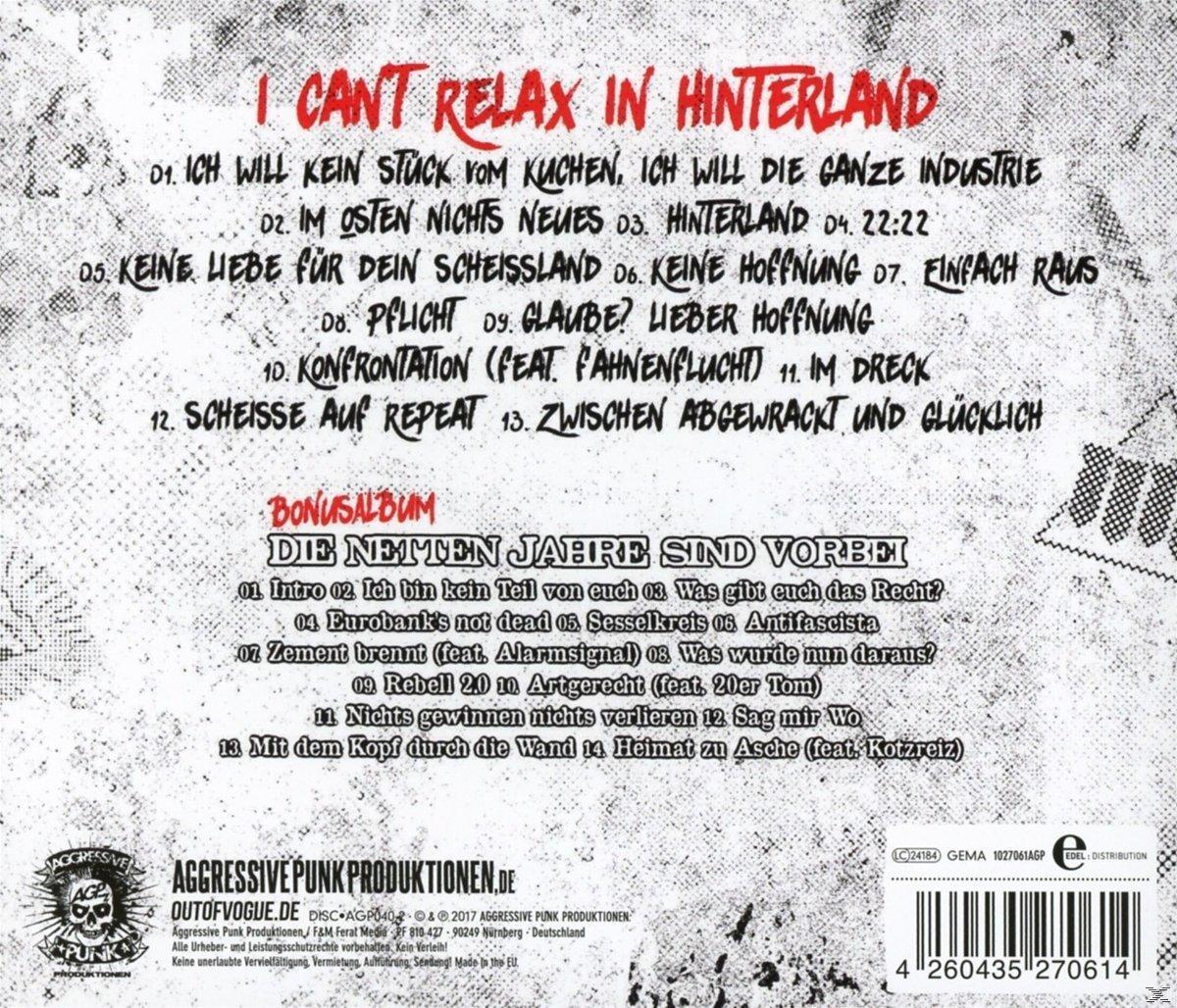 Missstand - I Can't Relax In Hinterland  - (CD)
