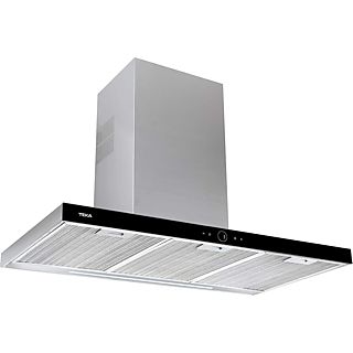 Campana decorativa - Teka DLH 986 T, 3 Velocidades + intensiva, 701 m3/h, Programable, 90cm, Inox