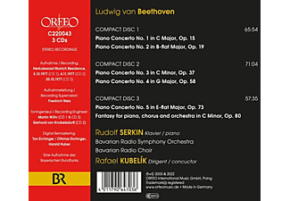 Serkin,Rudolf/Kubelík,Rafael/BRSO - The Piano Concertos  - (CD)