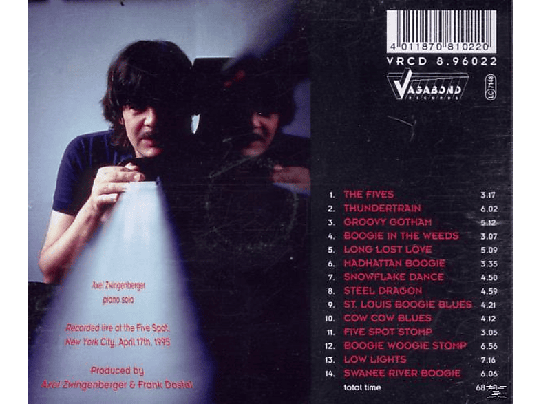 Thumbnail - Axel Zwingenberger - BOOGIE BACK TO NEW YORK CITY (CD)