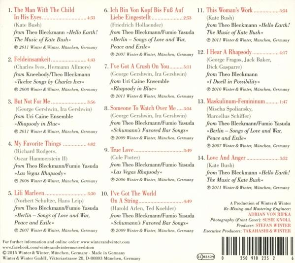 Theo Bleckmann - Love Song  - (CD)