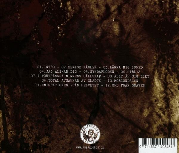 Apati - Morgondagen Inställd I Brist Pa Intresse  - (CD)