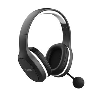 TRUST GXT 391 Thian Wireless für PC, PS4 und PS5, Over-ear Gaming Headset Schwarz