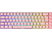 DELTACO GAMING PK95R Trådlöst 65% tangentbord med Kalih Brown - Rosa