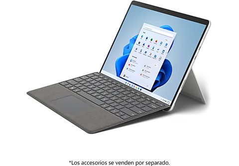 REACONDICIONADO Convertible 2 en 1 - Microsoft Surface Pro 8, 13" QHD+, Intel® Evo™ Core™ i5-1135G7, 8GB RAM, 512GB SSD, W11H